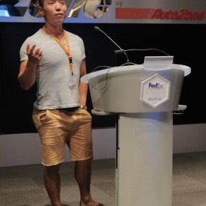 Dr. Yu-yu Ren speaking at the CTC Meeting 2017