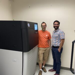 New PacBio Machine with Abe and Milad, June 2021