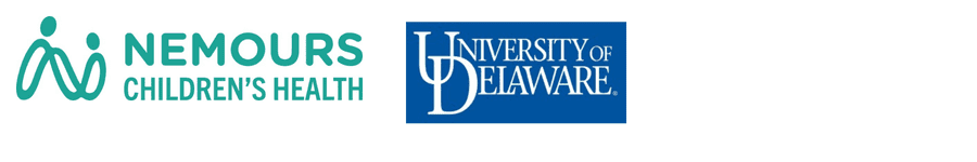 logos for Nemours Children's Hospital and the University of Delaware